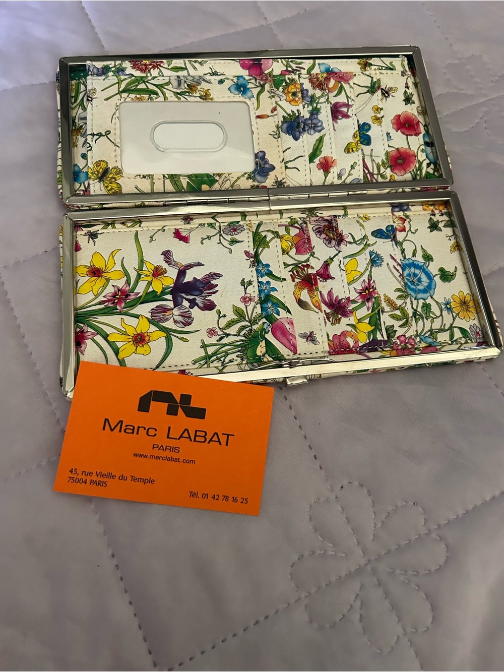 Marc Lamat  floral walket new with no tags
